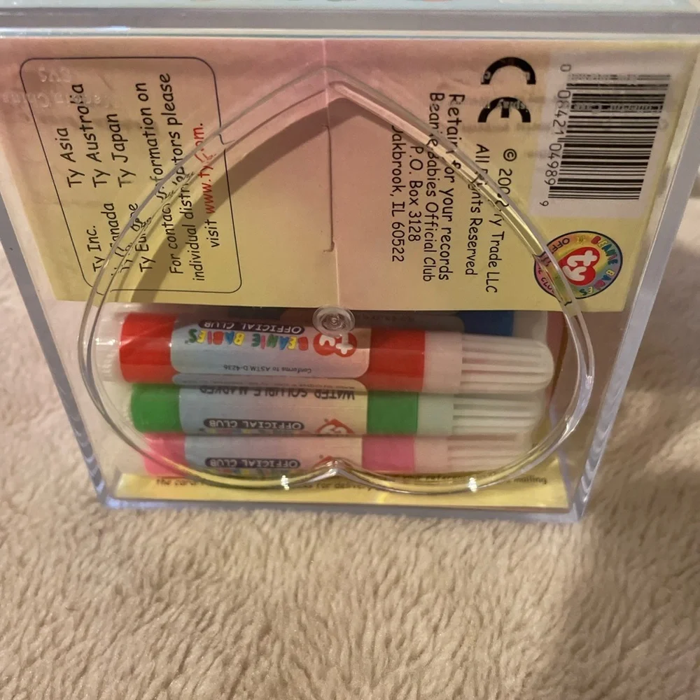 TY Beanie Baby Color Me BeanieTeddy Bear Sealed NEW - Picture 5 of 10